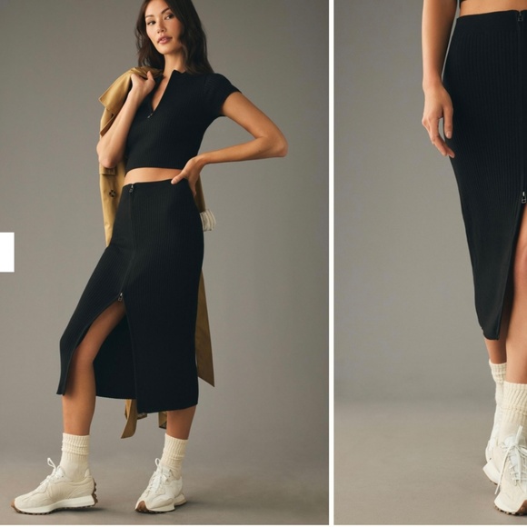 Top & Skirt - Daily Practice by Anthropologie - Ribbed Knit - Picture 3 of 5